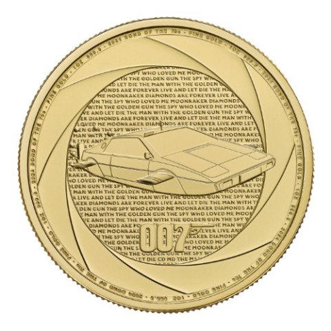 1 Uncja Bond of the 1970s Złota Moneta | 2024