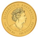 1 Uncja Lunar III Tygrys Złota Moneta | 2022