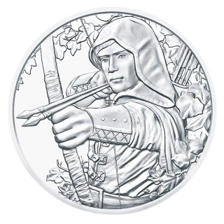 1 Uncja Robin Hood 825. Rocznica Srebrna Moneta | 2019