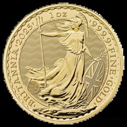 Złota moneta 1 oz Britannia Karol III 2025 - inwestycyjna moneta bulionowa