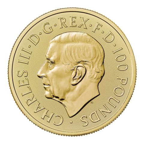 1 oz Britannia i wolność Złota Moneta | 2024