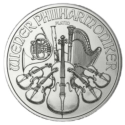 1 oz Filharmonicy Wiedeńscy Platynowa Moneta | 2025
