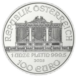 1 oz Filharmonicy Wiedeńscy Platynowa Moneta | 2025