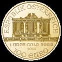 1 oz Filharmonicy Wiedeńscy Złota Moneta 2025 - złoto próby .9999 - inwestycja i kolekcja