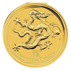 1 oz Lunar II Dragon | Gold | 2012