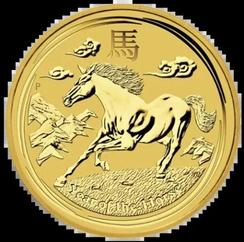 1 oz Lunar II Horse | Gold | 2014 1 oz Lunar II Horse | Gold | 2014