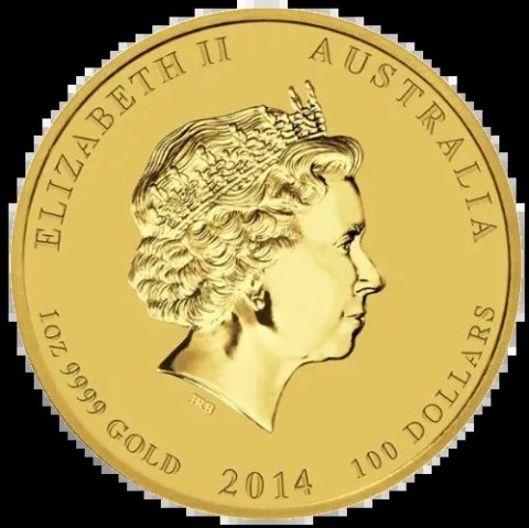 1 oz Lunar II Horse | Gold | 2014 1 oz Lunar II Horse | Gold | 2014
