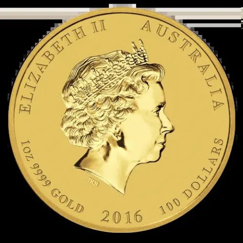 1 oz Lunar II Monkey | Gold | 2016 1 oz Lunar II Monkey | Gold | 2016