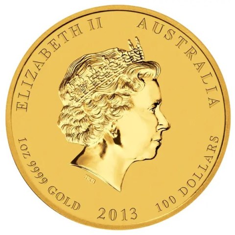 1 oz Lunar II Snake | Gold | 2013 1 oz Lunar II Snake | Gold | 2013