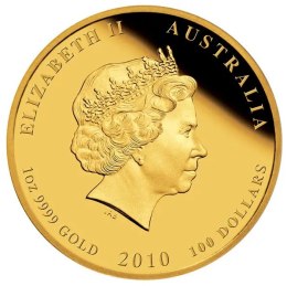 1 oz Lunar II Tiger | Gold | 2010