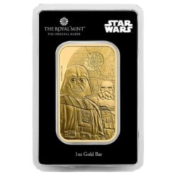 1 oz Star Wars Dark Side Złota Sztabka | The Royal Mint