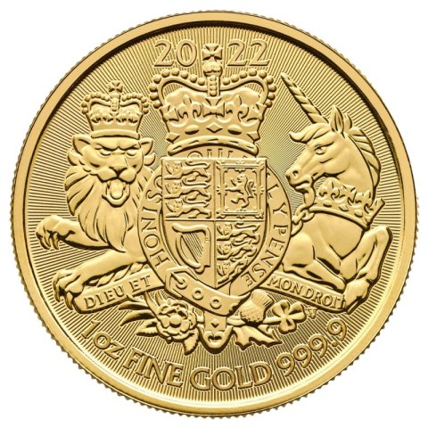 1 oz The Royal Arms Złota Moneta | 2022