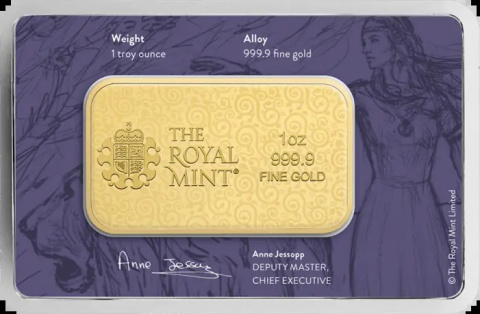 1 oz Una and the Lion Sztabka Złota | Royal Mint 1 oz Una and the Lion Sztabka Złota | Royal Mint