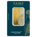 1 oz Złota Sztabka Lady Fortuna 45 Rocznica | PAMP