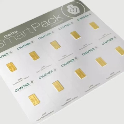 10×1 g Złota Sztabka C.Hafner – SmartPack z certyfikatem autentyczności 10×1 g Złota Sztabka C.Hafner – SmartPack z certyfikatem autentyczności