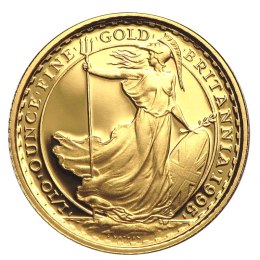 1/10 Uncji Britannia Złota Moneta | Mieszane roczniki