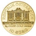 1/10 Uncji Filharmonicy Wiedeńscy Złota Moneta | Mieszane Roczniki