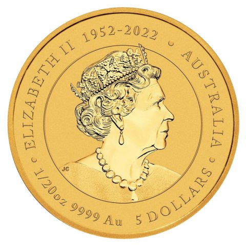 1/20 Uncji Lunar III Rok Smoka Złota Moneta | 2024