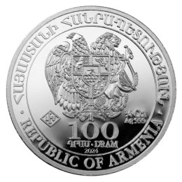 1/4 Uncji Arka Noego Srebrna Moneta | 2024
