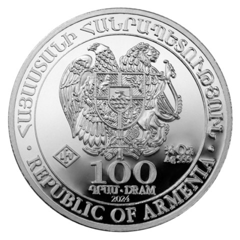 1/4 Uncji Arka Noego Srebrna Moneta | 2024 1/4 Uncji Arka Noego Srebrna Moneta | 2024
