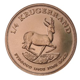 1/4 Uncji Krugerrand Złota Moneta | Mieszane Roczniki