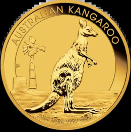 1/4 oz Australijki Kangur Złota Moneta | Mieszane Roczniki