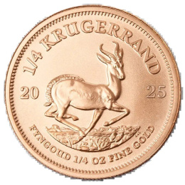 Złota moneta 1/4 oz Krugerrand 2025