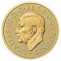 1/4 oz Tudor Beasts Jednorożec Złota Moneta | 2024