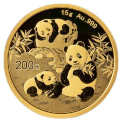 15g Chińska Panda Złota Moneta | 2025