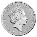 2 oz Tudor Beasts The Lion of England Srebrna Moneta | 2022