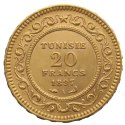 20 Franków Tunezyjskich Złota Moneta | Mieszane Roczniki