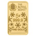 5g Złota Sztabka | Choinka | The Royal Mint
