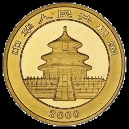 1 Uncja Chińska Panda Złota Moneta | 2000