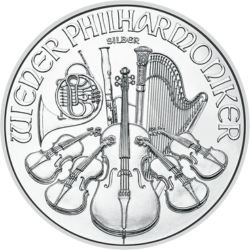 1 oz Filharmonicy Wiedeńscy Srebrna Moneta | 2026