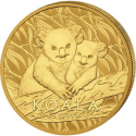 1 oz Koala Złota Moneta 2025 – złota moneta inwestycyjna z koalą, Royal Australian Mint, próba 999.9