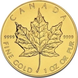 1 oz Liść Klonowy Złota Moneta | Mieszane Roczniki | Drugi Gatunek