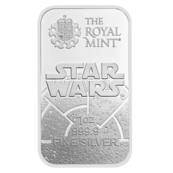 1 oz Star Wars Dark Side Srebrna Sztabka | The Royal Mint