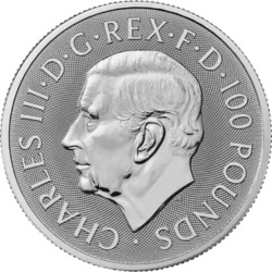 1 oz Greyhound of Richmond platynowa moneta 2025 – seria Tudor Beasts, Royal Mint 1 oz Greyhound of Richmond platynowa moneta 2025 – seria Tudor Beasts, Royal Mint