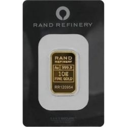 10 g gold bar Elephant Rand Refinery 999.9 – złota sztabka inwestycyjna