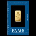 10 g Złota Sztabka Róża – PAMP Suisse, złoto inwestycyjne w blisterze CertiPack z motywem róży