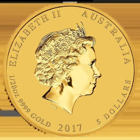 1/20 Uncji Lunar II Rok Koguta Złota Moneta | 2017 1/20 Uncji Lunar II Rok Koguta Złota Moneta | 2017
