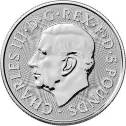 2 oz Bestie Tudorów Pantera Królowej Srebrna Moneta | 2025
