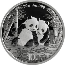 30g Chińska Panda Srebrna Moneta | 2026