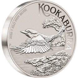 1 Kilogram Kookaburra Srebrna Moneta | 2026