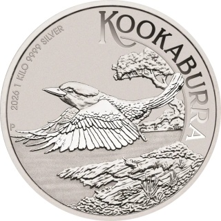 1 Kilogram Kookaburra Srebrna Moneta | 2026