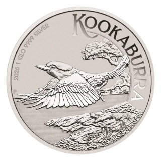 1 Kilogram Kookaburra Srebrna Moneta | 2026