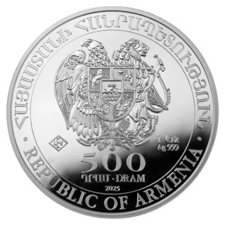 1 Uncja Arka Noego Srebrna Moneta | 2026
