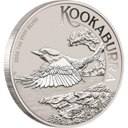 1 Uncja Kookaburra Srebrna Moneta | 2026