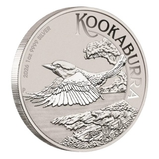 1 Uncja Kookaburra Srebrna Moneta | 2026