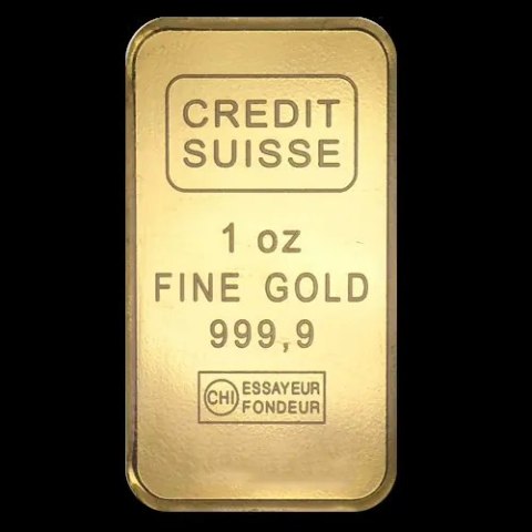 1 oz Różni Producenci Złota Sztabka LBMA - Uszkodzona